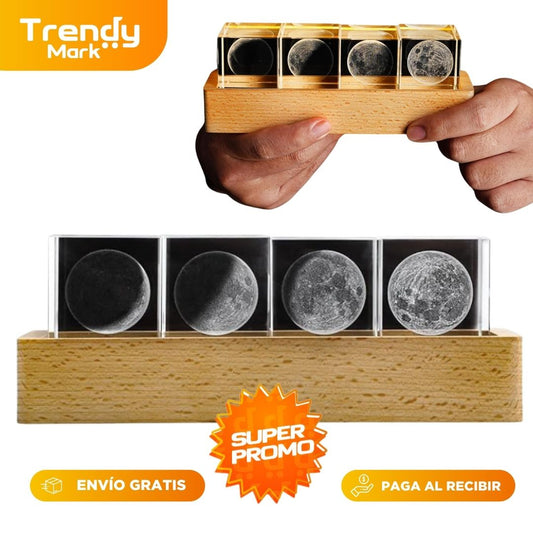 Lampara Decorativa de Fase Lunar