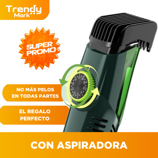 Barbera con Aspiradora Vacuum Trimmer